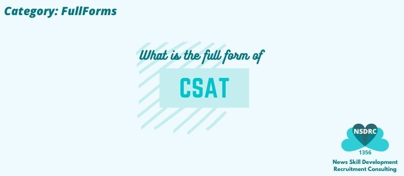 full form of csat