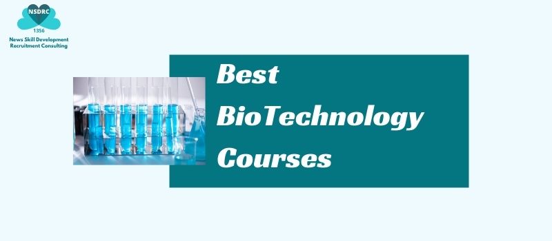 best biotechnology courses in India
