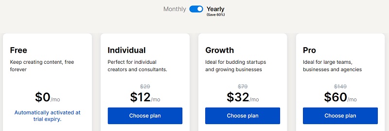 scalenut pricing