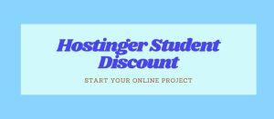 hostinger student discount
