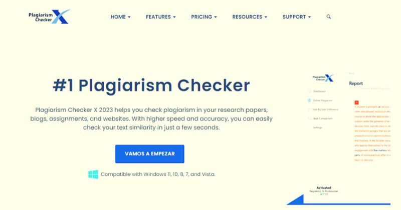 plagiarism checker x